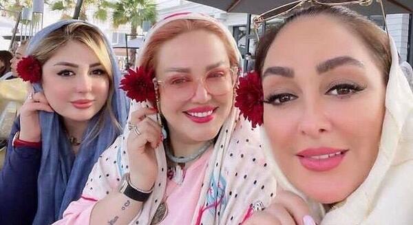 عکس سفره هفت سین الهام حمیدی