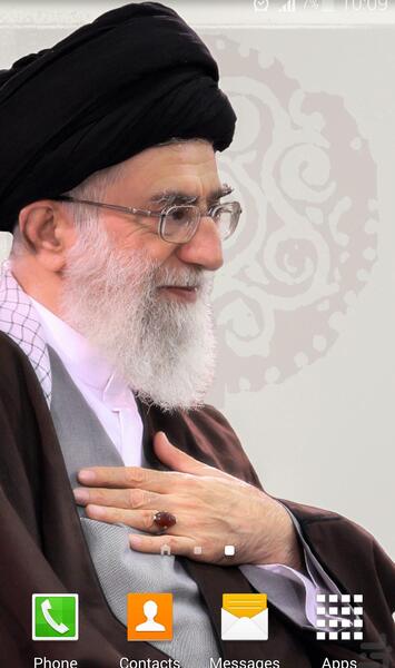 عکس زیبا خامنه ای