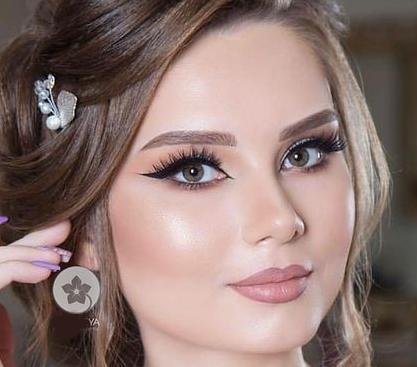 عکس عروس گریم شده