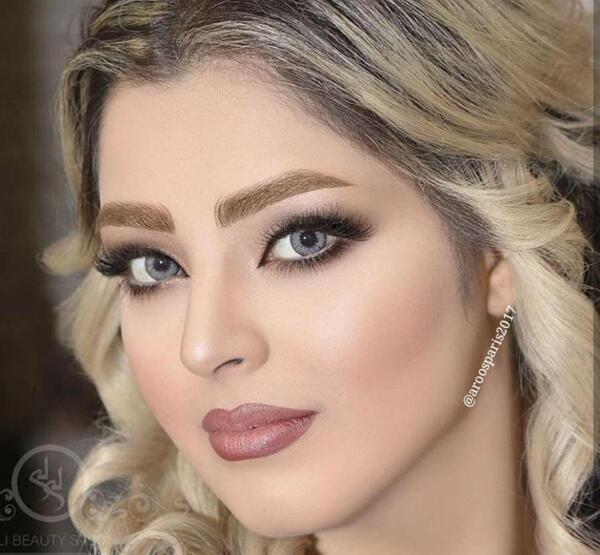 عکس عروس گریم شده