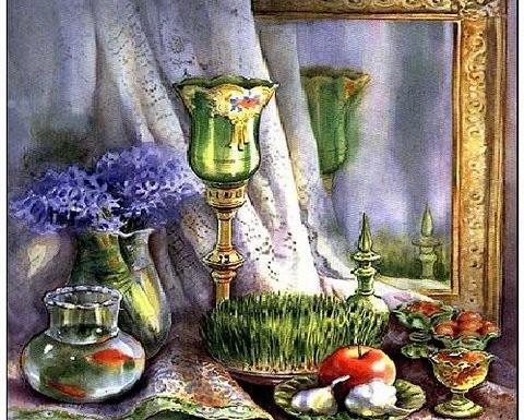عکس سفره هفت سین حرفه ای