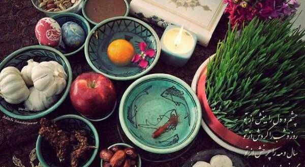 عکس سفره هفت سین حرفه ای