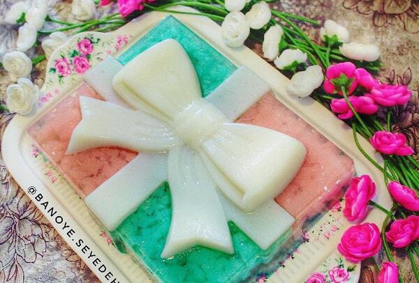 عکس ژله قالبی پاپیون