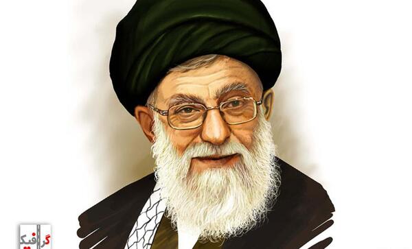 عکس سه بعدی آیت الله خامنه ای