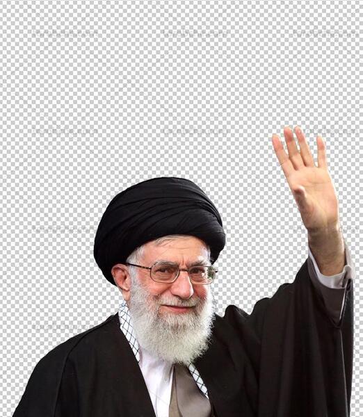 عکس سه بعدی آیت الله خامنه ای