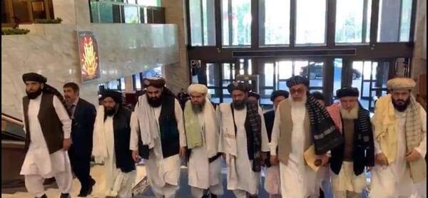 عکس طالبان در روسیه