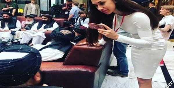 عکس طالبان در روسیه