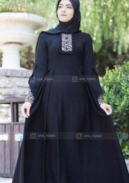 عکس با حجاب مانتویی