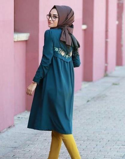 عکس با حجاب مانتویی