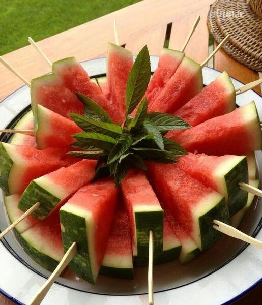 عکس ساده هندوانه
