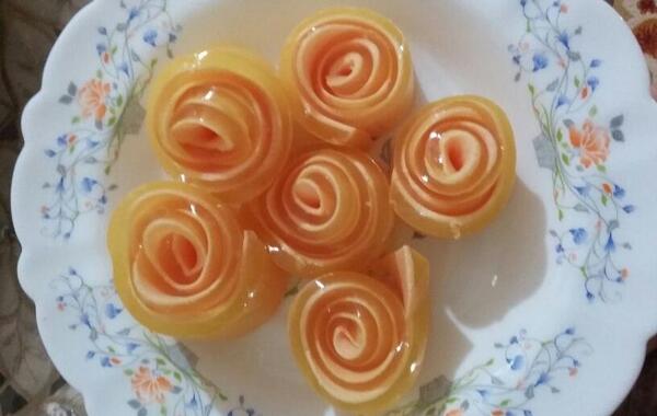 عکس ژله رولی ساده