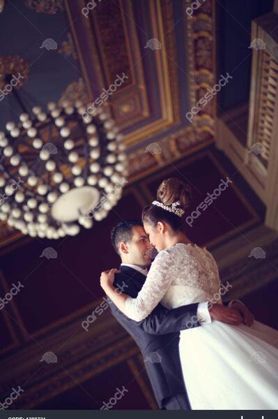عکس یک عروس و داماد
