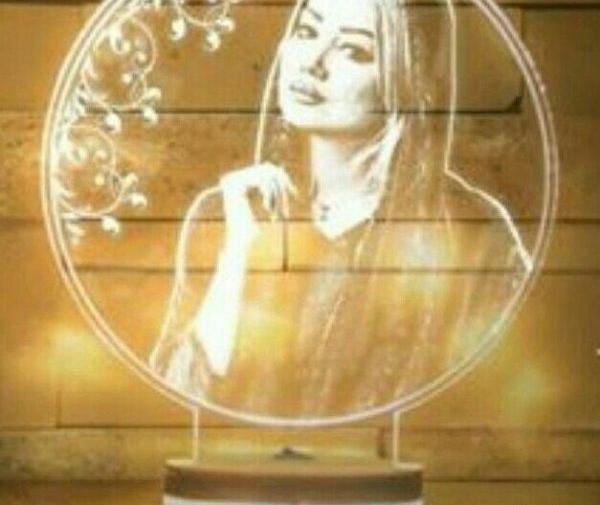 عکس سه بعدی روی شیشه