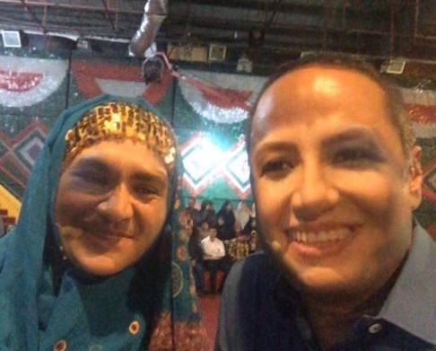 عکس بچه و همسر خاله شادونه