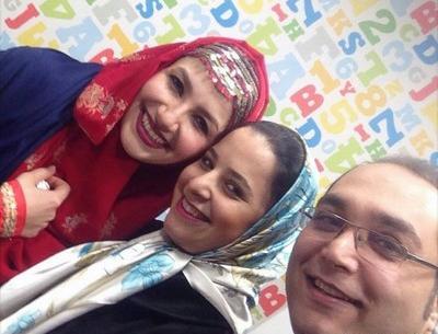 عکس بچه و همسر خاله شادونه