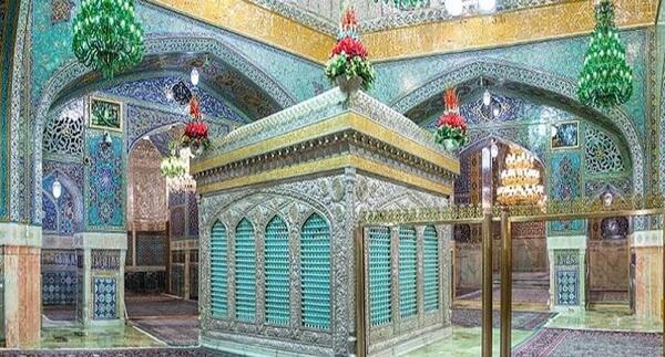 عکس ضریح امام رضا در کرونا