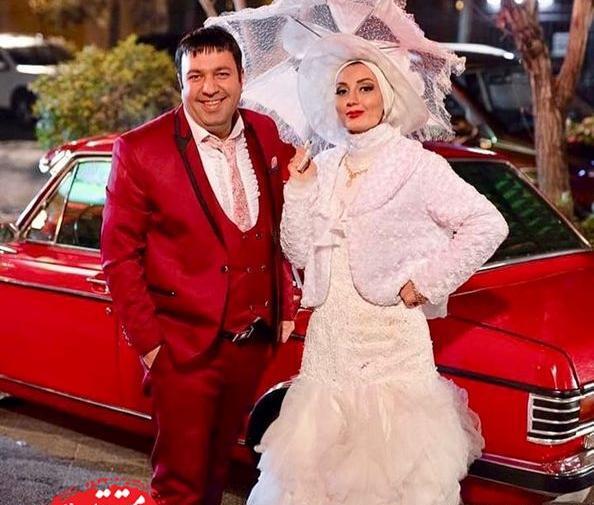 عکس عروسی حدیثه تهرانی