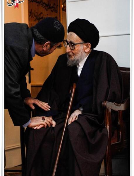 عکس ایت الله ضیا ابادی