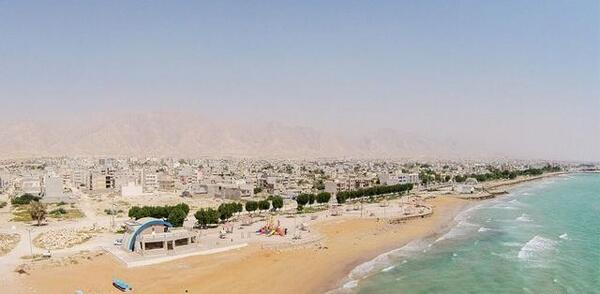 عکس دریا کنگان