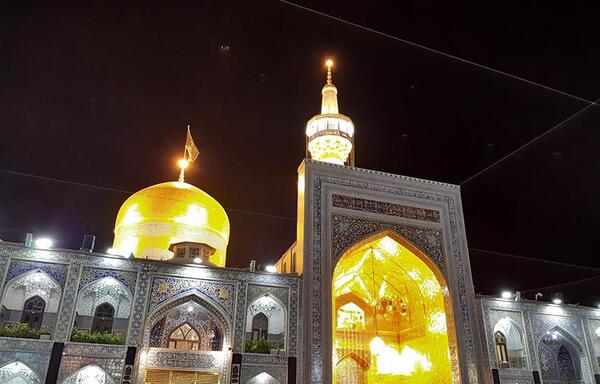 عکس حرم امام رضا قبل از انقلاب