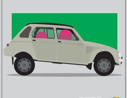 عکس ماشین ژیان سبز