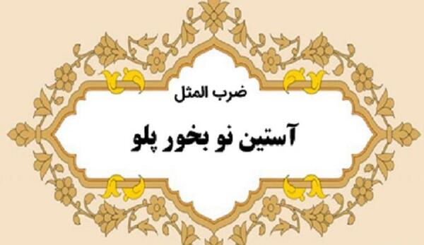 عکس ضرب المثل