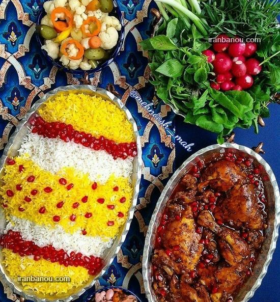عکس غذاهای ایرانی شیک