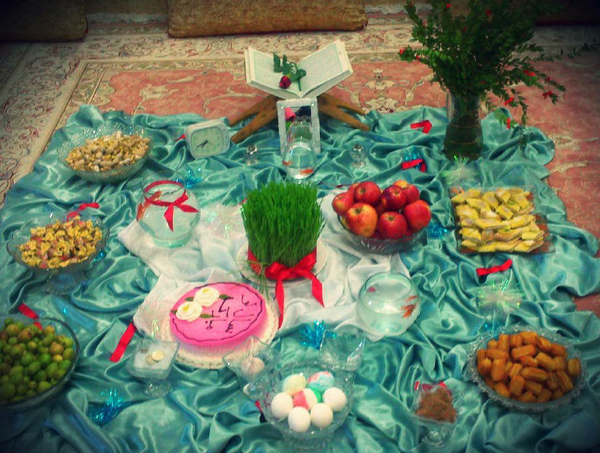 عکس سال نو سفره