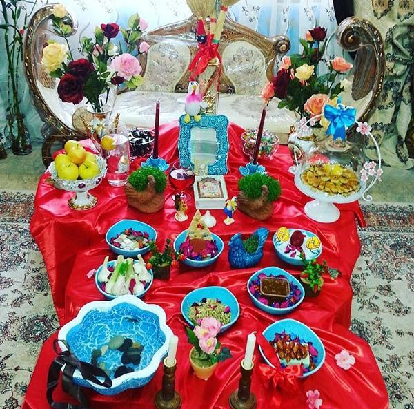 عکس سال نو سفره