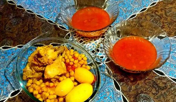 عکس آبگوشت مرغ