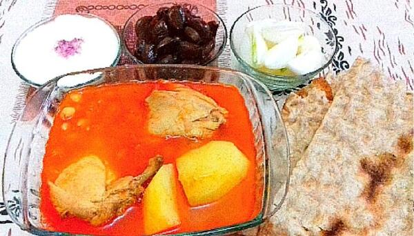 عکس آبگوشت مرغ