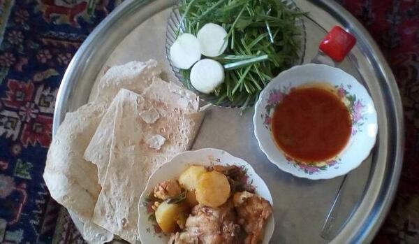 عکس آبگوشت مرغ