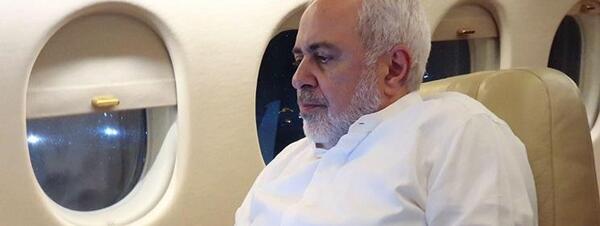 عکس ظریف در ترکیه