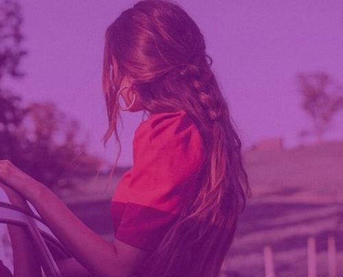 عکس پروفایل دخترونه ی بنفش