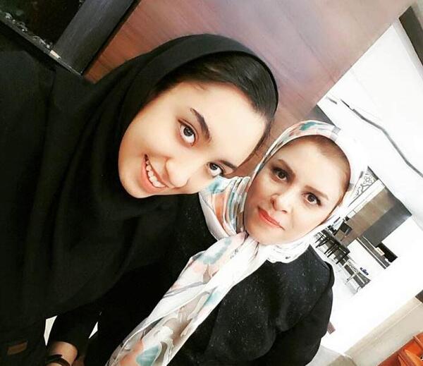 عکس با حجاب کیمیا