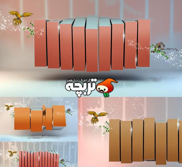 عکس سه بعدی لایه باز