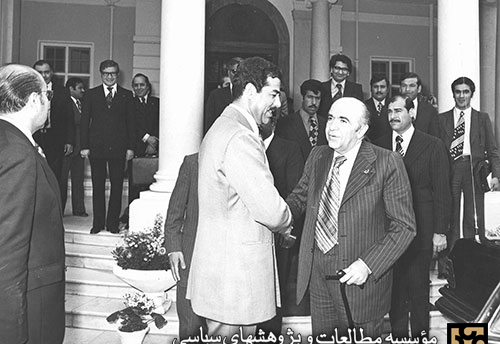 عکس ظریف با صدام