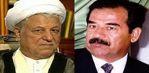 عکس ظریف با صدام