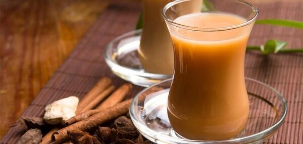 عکس چای شیری