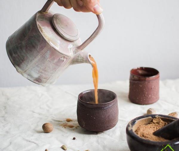 عکس چای شیری