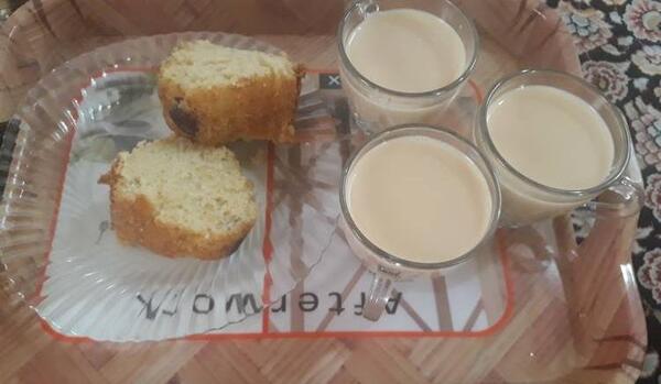 عکس چای شیری
