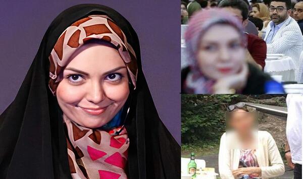 عکسهای آزاده نامداری کشف حجاب