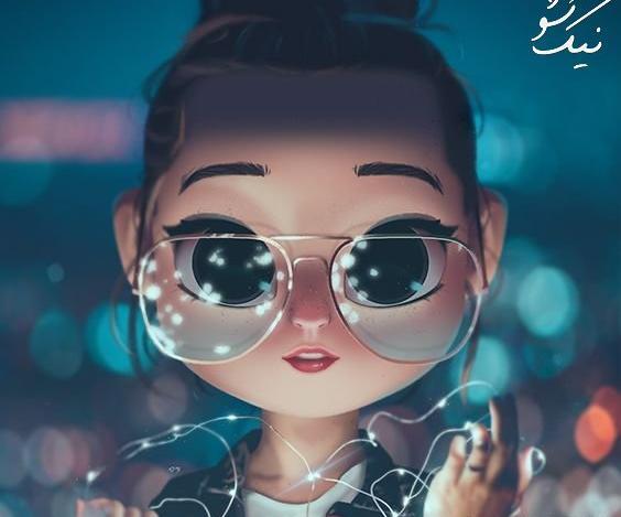 عکس دخترانه فانتزی کارتونی