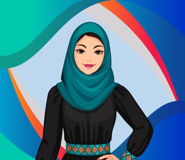 عکس دخترونه حجابی برای پروفایل