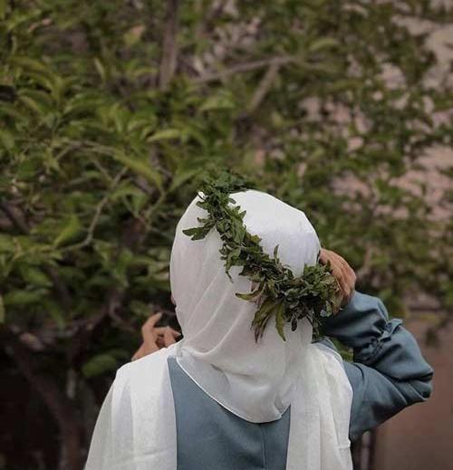 عکس پروفایل دخترونه در طبیعت با حجاب
