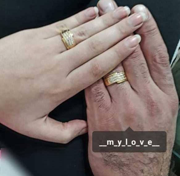 عکس حلقه ازدواج طلا زرد