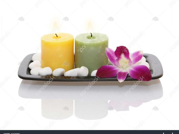 عکس سیاه و سفید شمع