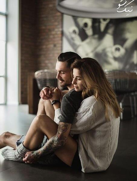عکس دونفره تو خونه