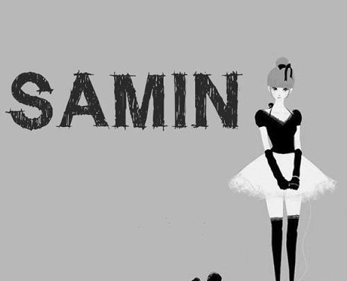 عکس نوشته اسم ثمین