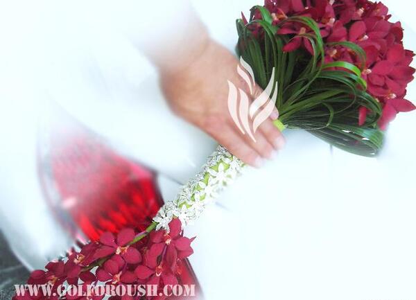 عکس دسته گل کنفی